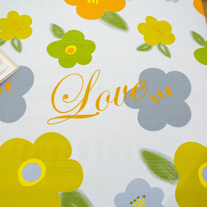 91家纺网 家纺一手货源 找家纺 棉乐町 2025新款五幅段床单 春意盎然