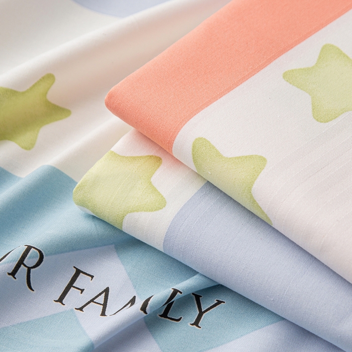 91家纺网 家纺一手货源 找家纺 棉乐町 2025新款五幅段床单 星辰大海