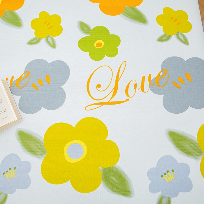 91家纺网 家纺一手货源 找家纺 首爱 2025新款五幅段床笠 春意盎然