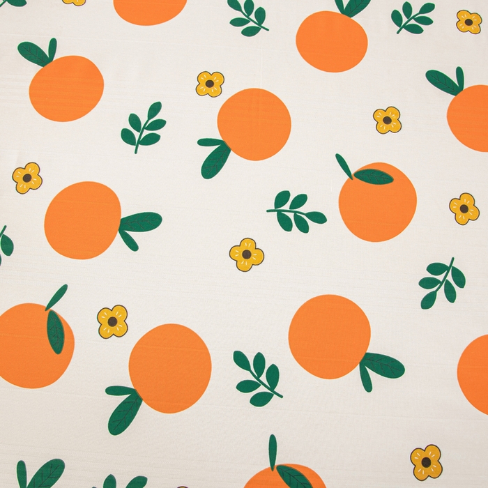 91家纺网 家纺一手货源 找家纺 棉乐町 2025新款五幅段床笠橘子红了