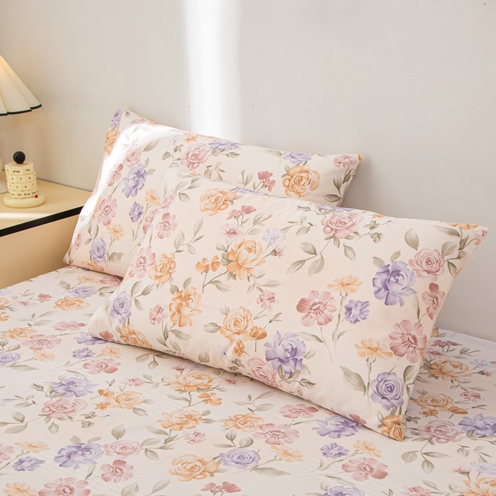 91家纺网 家纺一手货源 找家纺 首爱 2025新款五幅段床笠 微莫