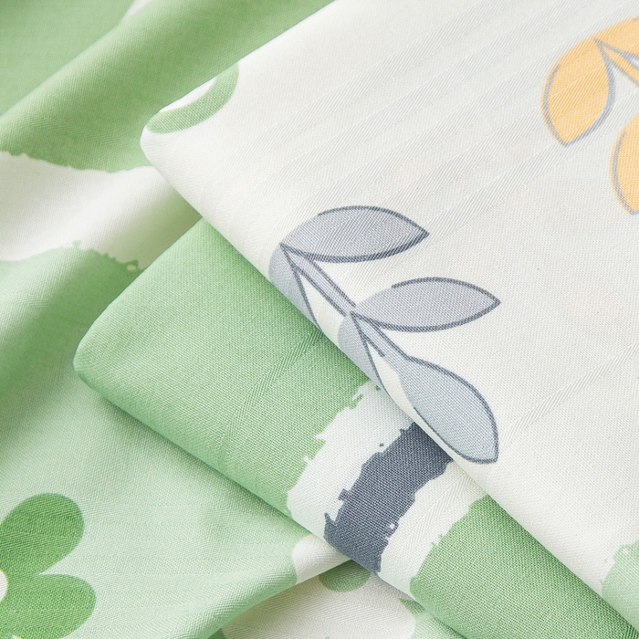 91家纺网 家纺一手货源 找家纺 首爱 2025新款五幅段床单 清新花开