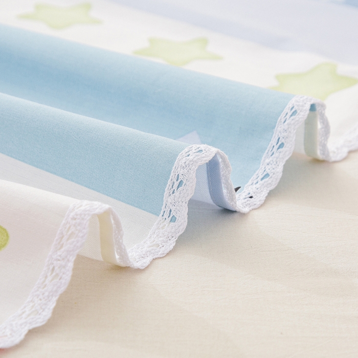 91家纺网 家纺一手货源 找家纺 金泰莱 2025新款五幅段床单 星辰大海