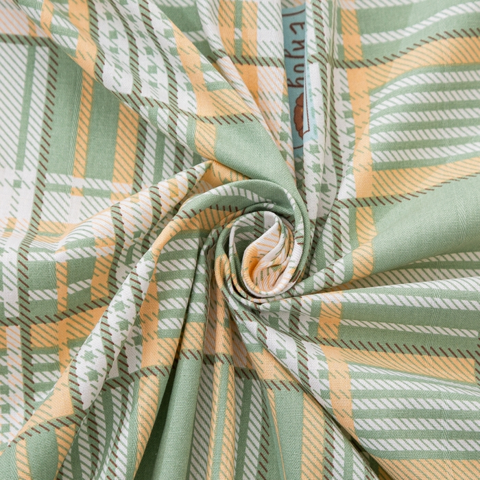 91家纺网 家纺一手货源 找家纺 首爱 2025新款五幅段床单 千鸟格