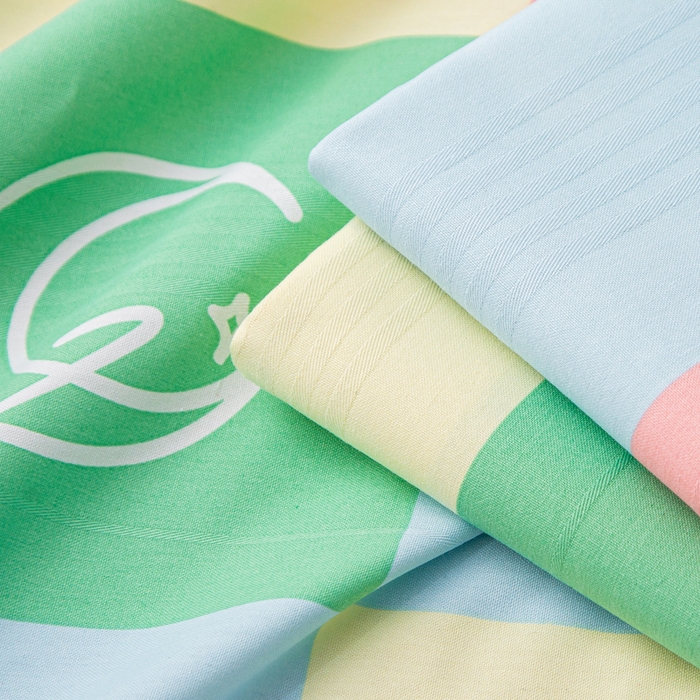 91家纺网 家纺一手货源 找家纺 金泰莱 2025新款五幅段床单 彩格