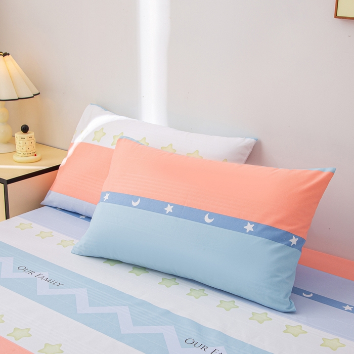 91家纺网 家纺一手货源 找家纺 首爱 2025新款五幅段床笠 星辰大海