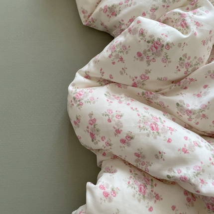 91家纺网 家纺一手货源 找家纺 （总）仟网汇 2025新款有氧全棉双层纱四件套