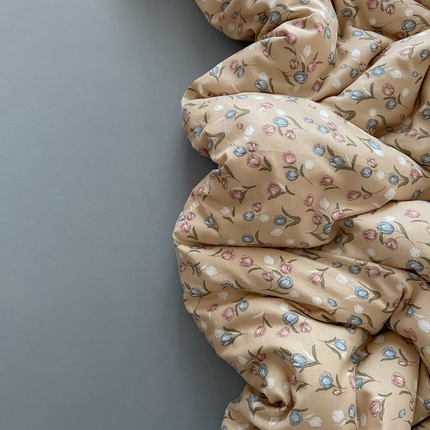 91家纺网 家纺一手货源 找家纺 （总）仟网汇 2025新款有氧全棉双层纱四件套