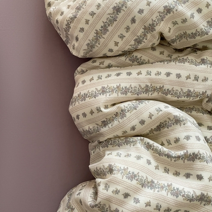 91家纺网 家纺一手货源 找家纺 （总）仟网汇 2025新款有氧全棉双层纱四件套