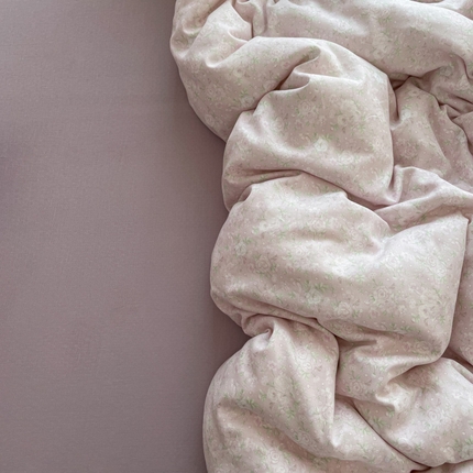 91家纺网 家纺一手货源 找家纺 仟网汇 2025新款有氧全棉双层纱四件套 安和桥