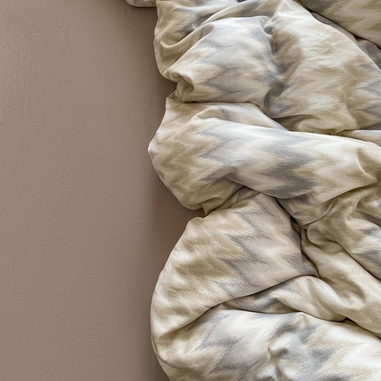 91家纺网 家纺一手货源 找家纺 （总）仟网汇 2025新款有氧全棉双层纱四件套