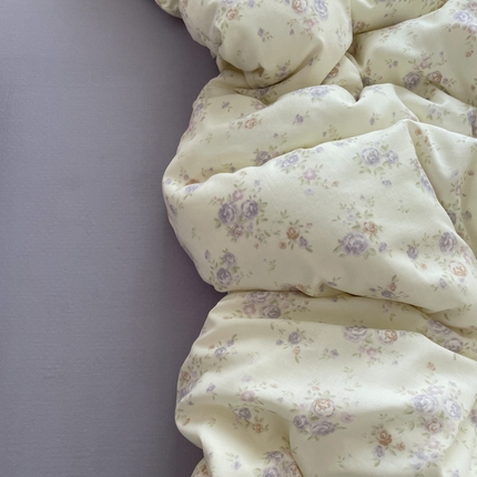 91家纺网 家纺一手货源 找家纺 （总）仟网汇 2025新款有氧全棉双层纱四件套