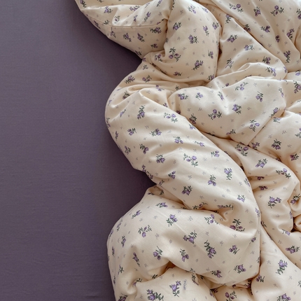 91家纺网 家纺一手货源 找家纺 （总）仟网汇 2025新款有氧全棉双层纱四件套