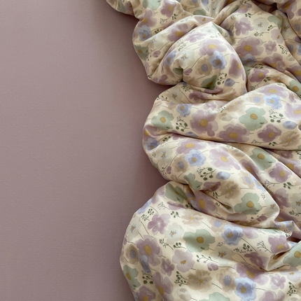 91家纺网 家纺一手货源 找家纺 （总）仟网汇 2025新款有氧全棉双层纱四件套