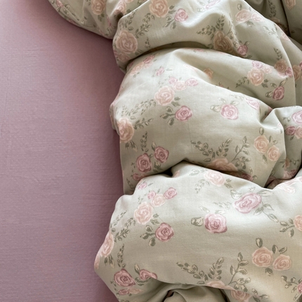 91家纺网 家纺一手货源 找家纺 （总）仟网汇 2025新款有氧全棉双层纱四件套