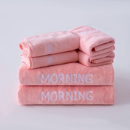 91家纺网 家纺一手货源 找家纺 （总）跨境电商珊瑚绒方巾毛巾浴巾套装早安外贸爆款TEMU热销希音速卖通可压缩可真空打包