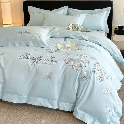 91家纺网 家纺一手货源 找家纺 （总）女子家纺 2025新款亲肤舒适轻奢简约四件套