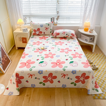 91家纺网 家纺一手货源 找家纺 （总）卧趣家纺 清仓断码秒杀全棉老粗布单品床单【秒杀产品无质量问题不退不换】