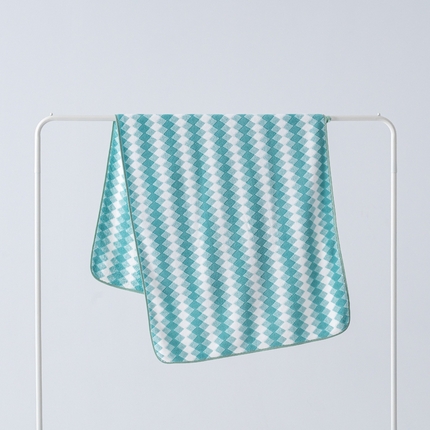 91家纺网 家纺一手货源 找家纺 （总）跨境电商珊瑚绒方巾毛巾浴巾套装三色格外贸爆款TEMU热销希音速卖通可压缩可真空打包