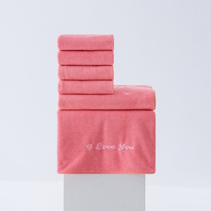 91家纺网 家纺一手货源 找家纺 （总）跨境电商珊瑚绒毛巾浴巾套装Hello外贸爆款TEMU热销希音速卖通可压缩可真空打包