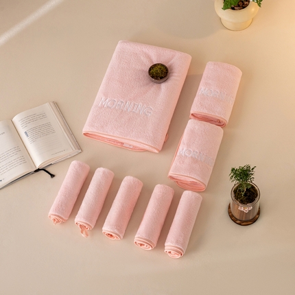 91家纺网 家纺一手货源 找家纺 （总）跨境电商珊瑚绒方巾毛巾浴巾套装早安外贸爆款TEMU热销希音速卖通可压缩可真空打包