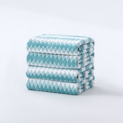 91家纺网 家纺一手货源 找家纺 （总）跨境电商珊瑚绒方巾毛巾浴巾套装三色格外贸爆款TEMU热销希音速卖通可压缩可真空打包