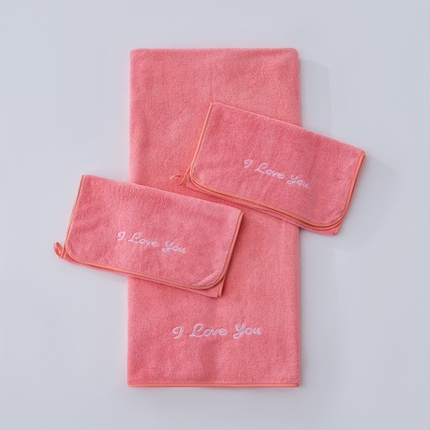 91家纺网 家纺一手货源 找家纺 （总）跨境电商珊瑚绒毛巾浴巾套装Hello外贸爆款TEMU热销希音速卖通可压缩可真空打包