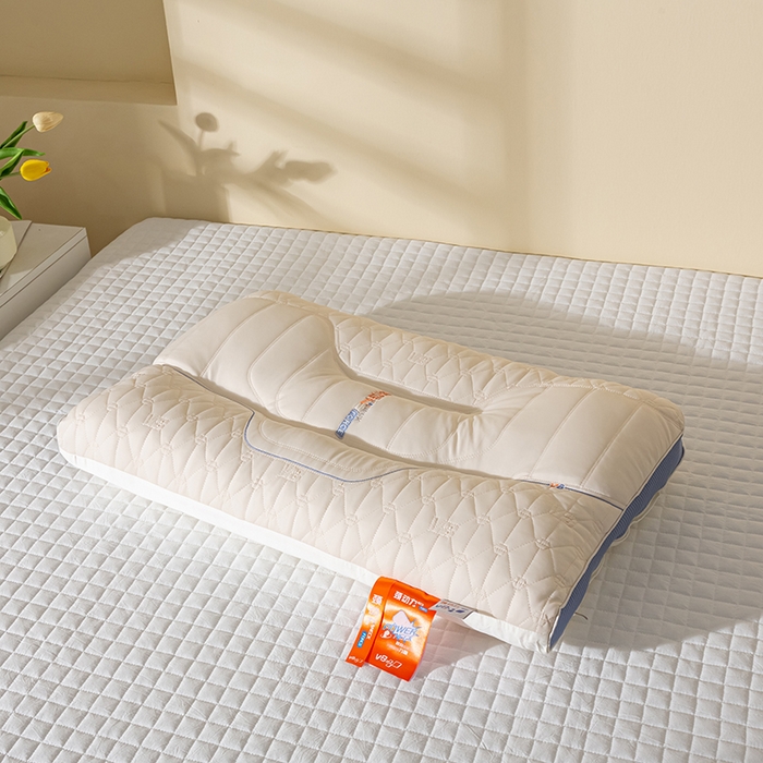 91家纺网 家纺一手货源 找家纺 （总）萌番宝 2025新款护颈枕劲动力羽丝绒星级酒店枕芯