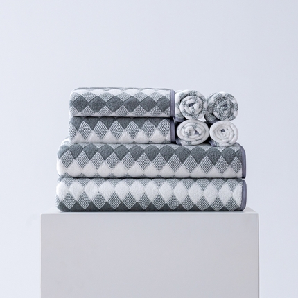 91家纺网 家纺一手货源 找家纺 （总）跨境电商珊瑚绒方巾毛巾浴巾套装三色格外贸爆款TEMU热销希音速卖通可压缩可真空打包