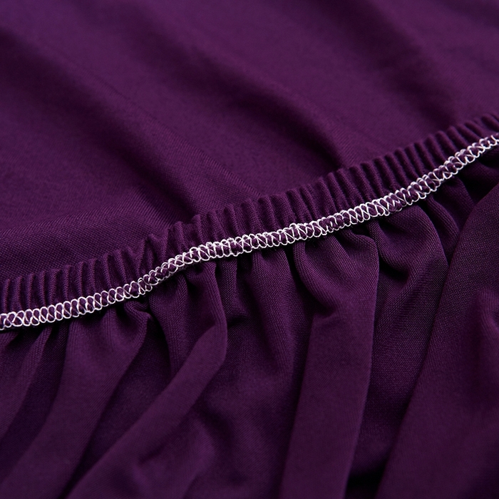 91家纺网 家纺一手货源 找家纺 逐日沙发套 2025新款牛奶丝纯色沙发套 纯色紫色