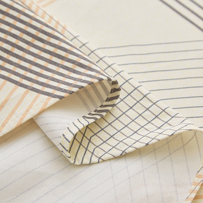 91家纺网 家纺一手货源 找家纺 首爱家纺 2025新款老粗布全棉纯棉床单三件套软凉席子 素笺