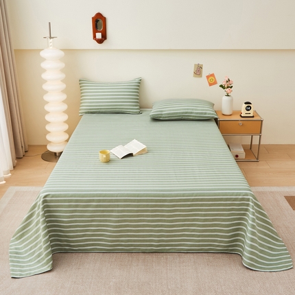 91家纺网 家纺一手货源 找家纺 （总）金泰莱 2025新款纯棉全棉粗布床单