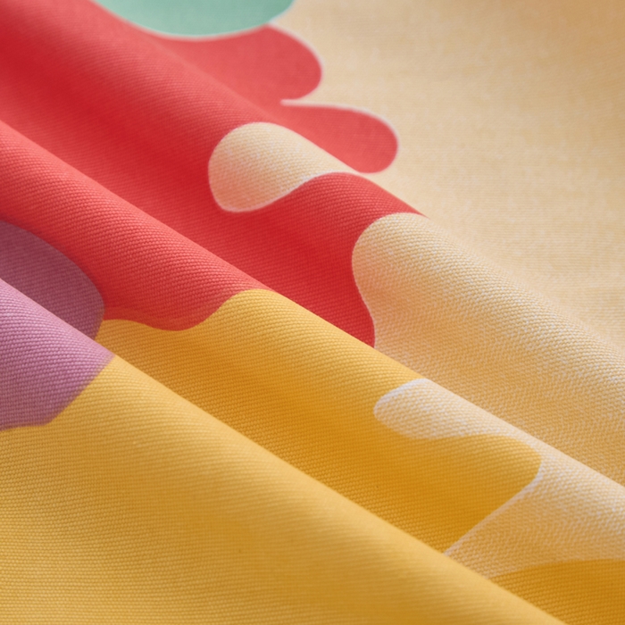 91家纺网 家纺一手货源 找家纺 棉乐町 2025新款全棉纯棉老粗布床单夕晴