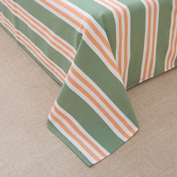 91家纺网 家纺一手货源 找家纺 首爱家纺 2025新款老粗布全棉纯棉床单三件套软凉席子 北海道