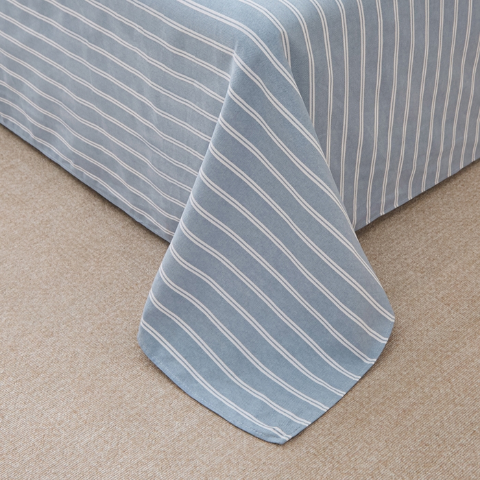 91家纺网 家纺一手货源 找家纺 首爱家纺 2025新款老粗布全棉纯棉床单三件套软凉席子 北斗