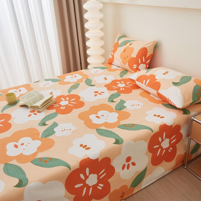 91家纺网 家纺一手货源 找家纺 （总）棉乐町 2025新款全棉纯棉老粗布床单