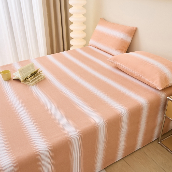 91家纺网 家纺一手货源 找家纺 棉乐町 2025新款全棉纯棉老粗布床单西治