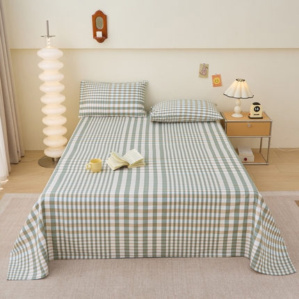 91家纺网 家纺一手货源 找家纺 （总）金泰莱 2025新款纯棉全棉粗布床单