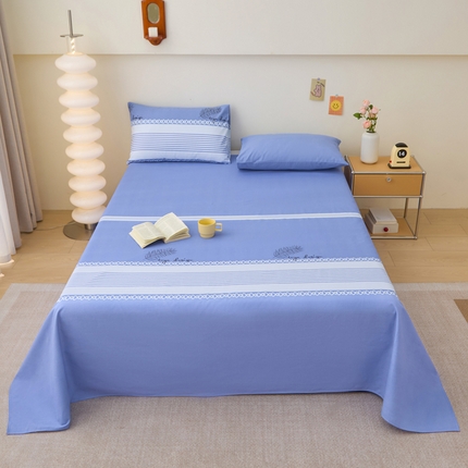 91家纺网 家纺一手货源 找家纺 （总）金泰莱 2025新款纯棉全棉粗布床单