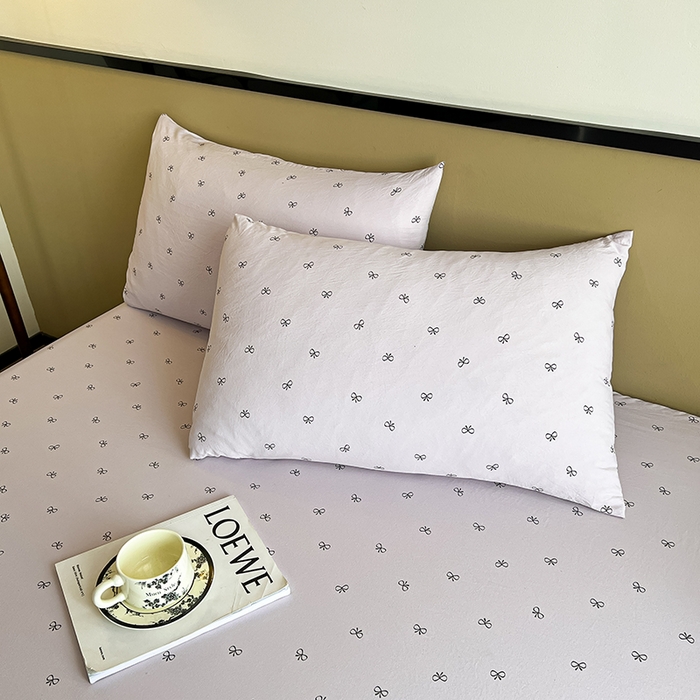 91家纺网 家纺一手货源 找家纺 （总）笠客家纺 2025加厚A类针织棉双层纱床笠小碎花床罩