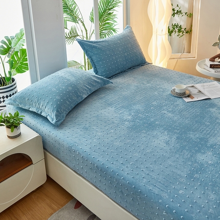 91家纺网 家纺一手货源 找家纺 （总）（买家秀 爆款不断货）A类母婴级纯色牛奶绒床笠珊瑚绒床笠雪花绒床笠牛奶绒床罩压花豆豆绒床笠珊瑚绒床罩