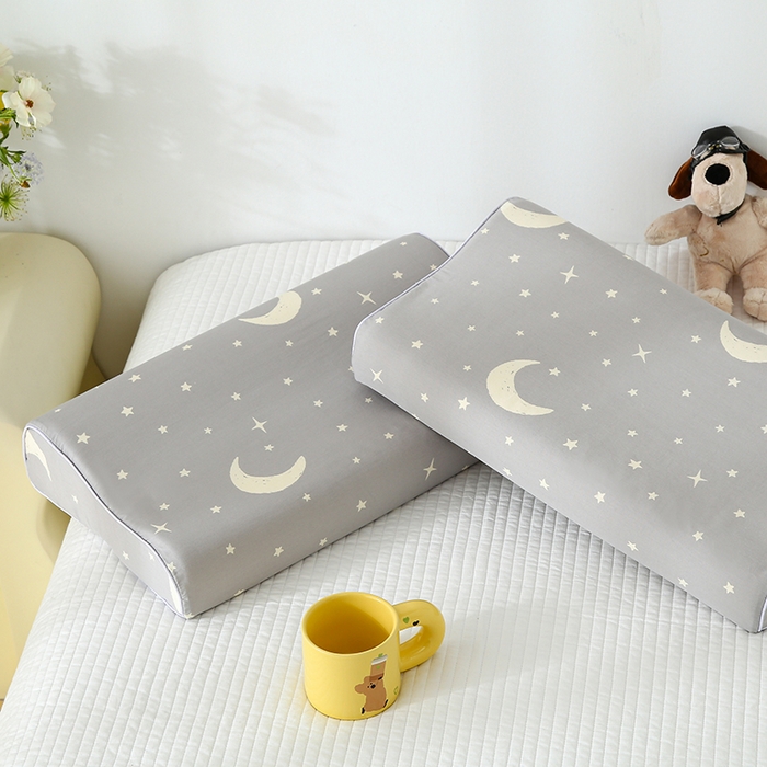 91家纺网 家纺一手货源 找家纺 良佐生活 2025春夏新款水洗天丝棉乳胶枕套 星月传奇