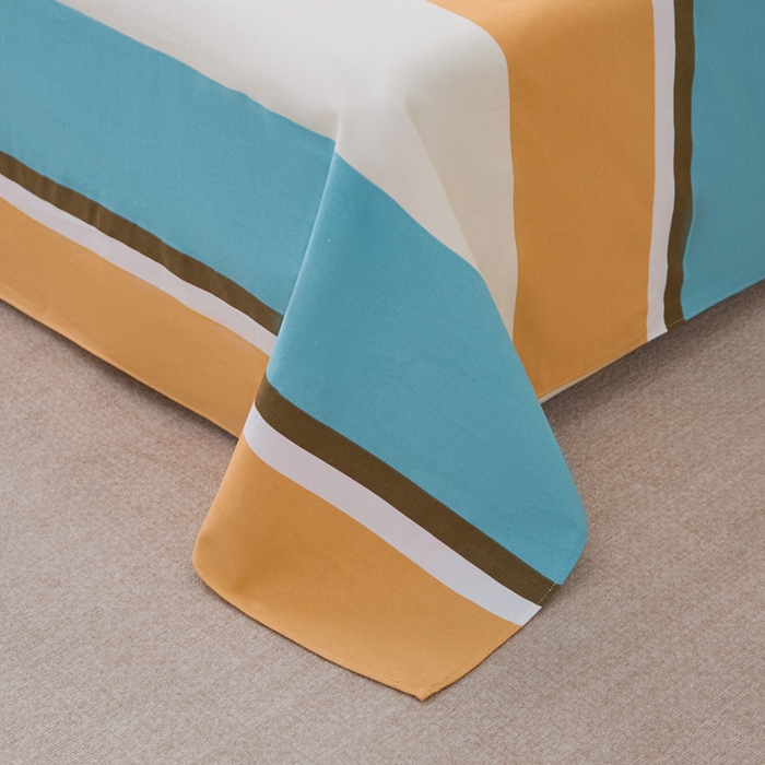 91家纺网 家纺一手货源 找家纺 金泰莱 2025新款纯棉全棉粗布床单 春风