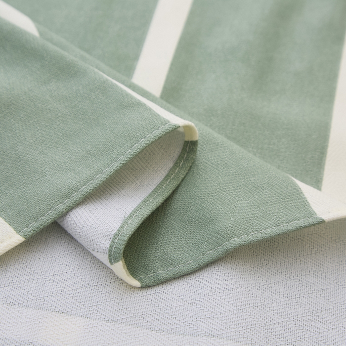 91家纺网 家纺一手货源 找家纺 首爱家纺 2025新款老粗布全棉纯棉床单三件套软凉席子 莫兰