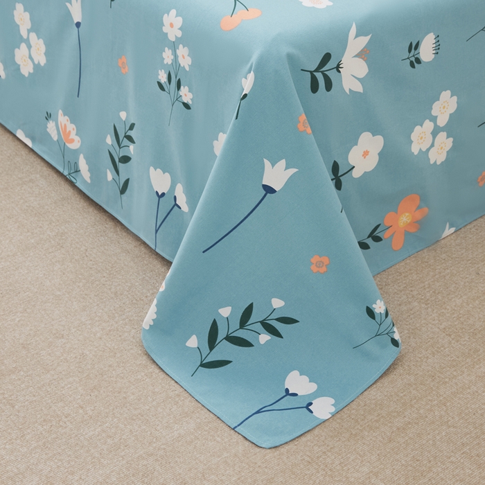 91家纺网 家纺一手货源 找家纺 棉乐町 2025新款全棉纯棉老粗布床单青森