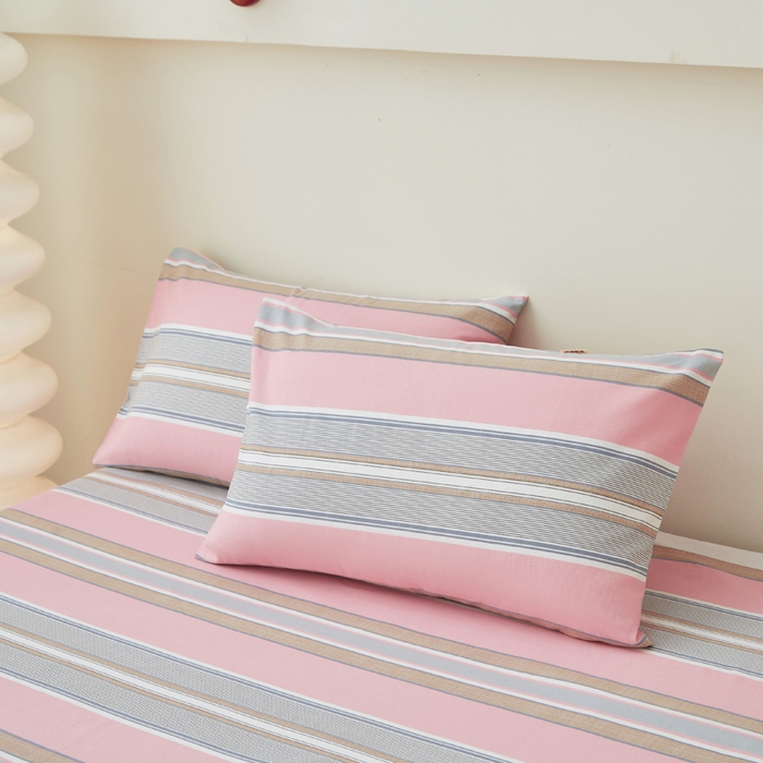 91家纺网 家纺一手货源 找家纺 棉乐町 2025新款全棉纯棉老粗布床单绝恋