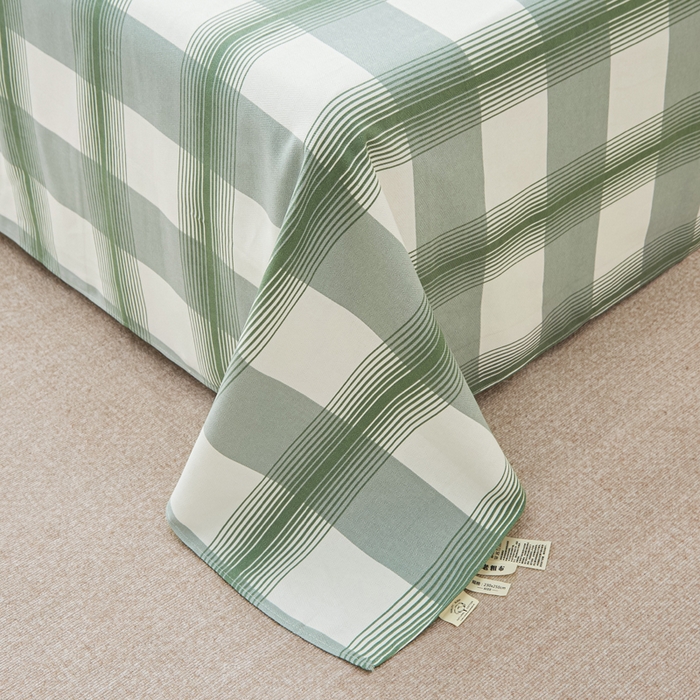 91家纺网 家纺一手货源 找家纺 棉乐町 2025新款全棉纯棉老粗布床单本真