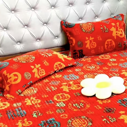 91家纺网 家纺一手货源 找家纺 （总）禧多家纺 2025新款百福牛奶绒床盖