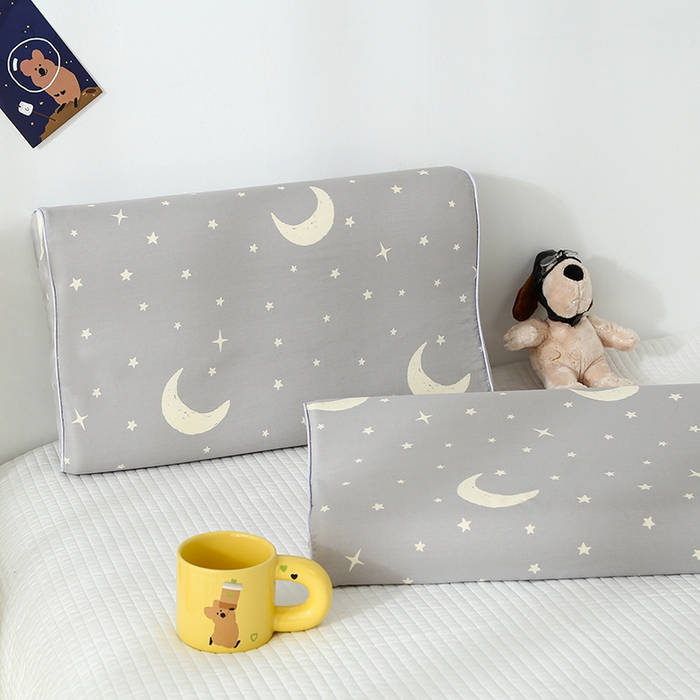 91家纺网 家纺一手货源 找家纺 良佐生活 2025春夏新款水洗天丝棉乳胶枕套 星月传奇