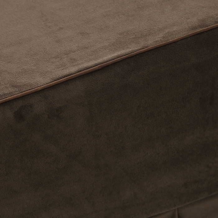 91家纺网 家纺一手货源 找家纺 琪宝阁 2025新款轻奢一族系列立丝绒美 容床罩套件 轻奢一族咖啡1